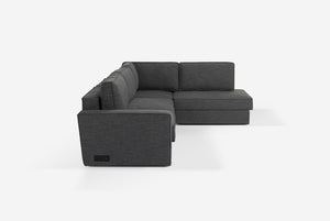 Switch Queen Sleeper Sectional with Storage Chaise