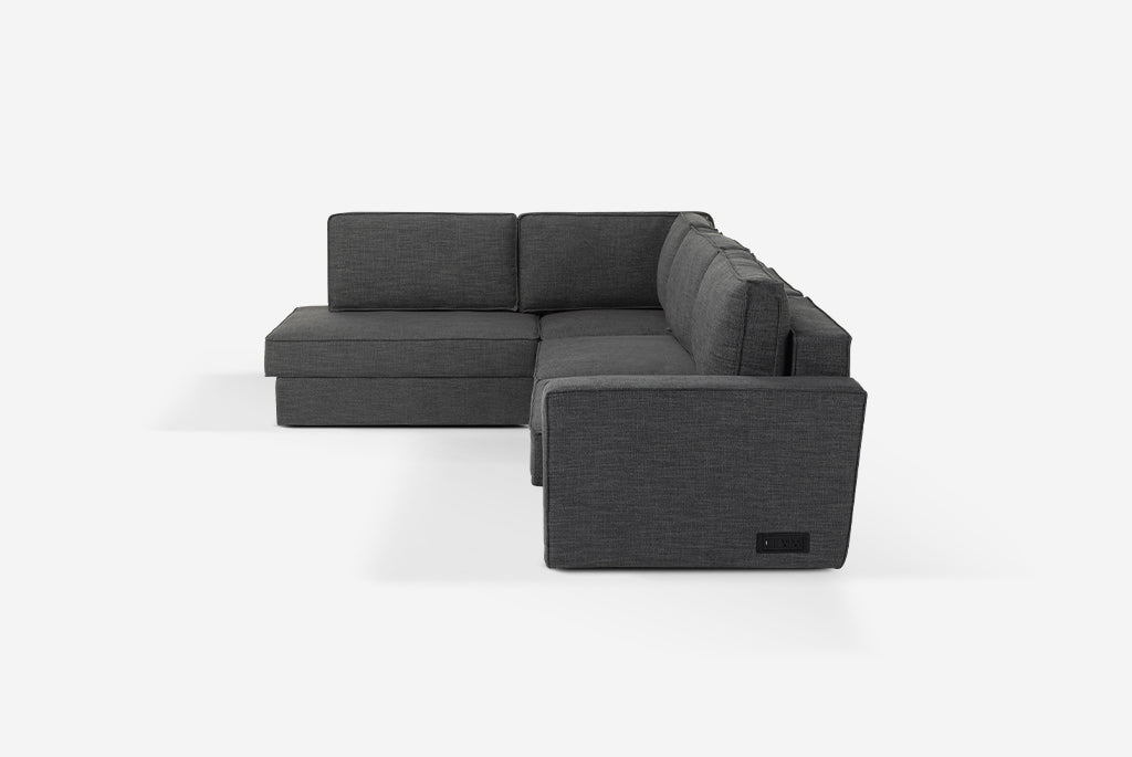Switch Queen Sleeper Sectional with Storage Chaise