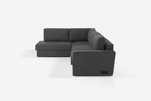 Switch Queen Sleeper Sectional with Storage Chaise