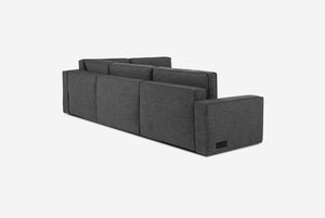 Switch Queen Sleeper Sectional with Storage Chaise