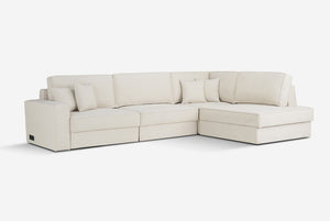 Switch Queen Sleeper Sectional with Storage Chaise