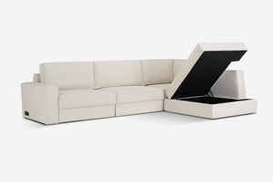 Switch Queen Sleeper Sectional with Storage Chaise