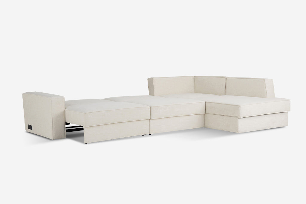 Switch Queen Sleeper Sectional with Storage Chaise