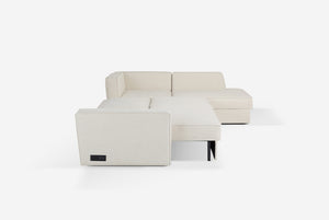 Switch Queen Sleeper Sectional with Storage Chaise