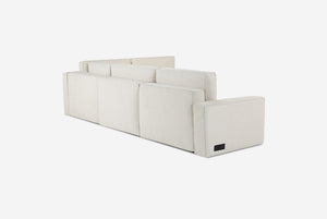 Switch Queen Sleeper Sectional with Storage Chaise