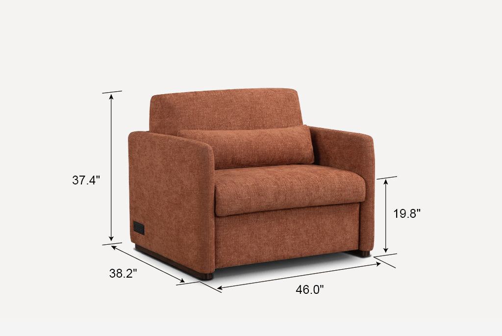 Tera Convertible Twin Chair Sleeper
