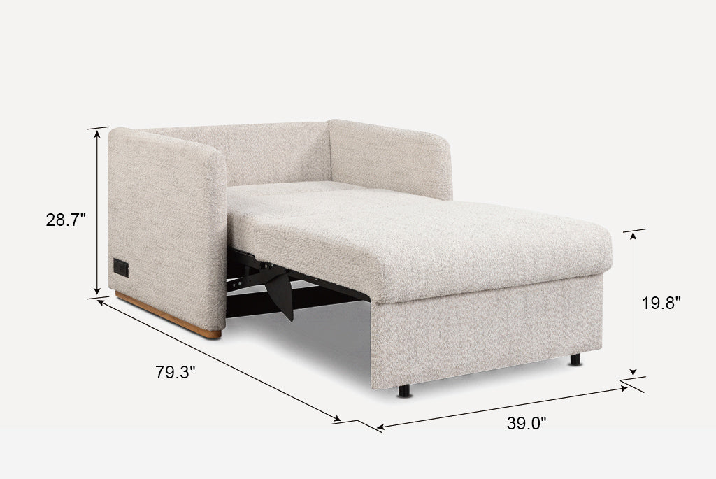 Tera Convertible Twin Chair Sleeper