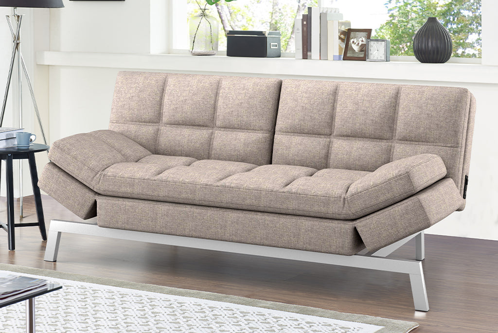 Toggle Full-Sized Convertible Couch with 16-Position Configurations