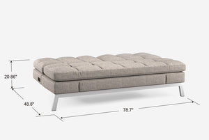 Toggle Full-Sized Convertible Couch with 16-Position Configurations