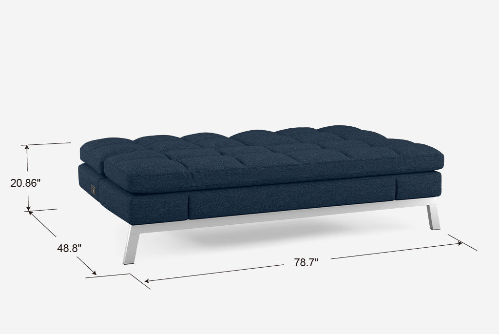 Toggle Full-Sized Convertible Couch with 16-Position Configurations